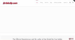 Desktop Screenshot of drinkclip.com